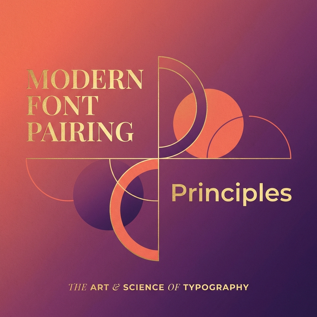 Modern Font Pairing Principles: The Science Behind Great Combinations